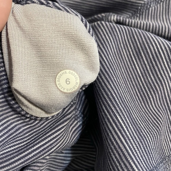 Lululemon Align Crop 21 Leggings Heathered Blue Grey Athletic Yoga Pants‎ - Picture 8 of 9